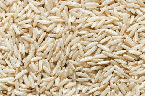 Close up rice grains