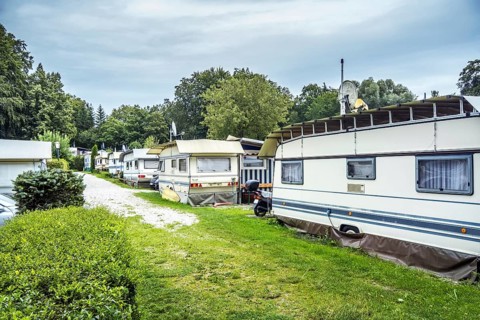 An image of a campsite at Starnberg Lake Bavaria Germany