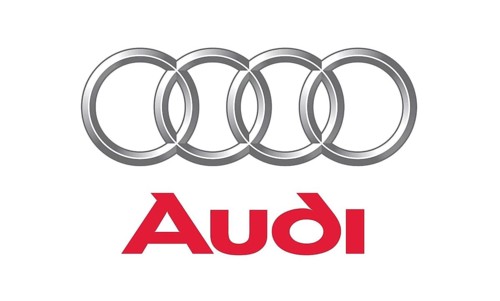 Color Audi logo, Car, Logo