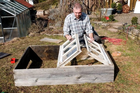 Creation of cold frame