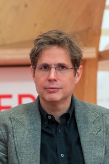 FRANKFURT AM MAIN, Germany, October 21 2023: Daniel Kehlmann (*1975, German-language novelist) at