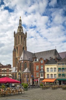 St. Christopher Cathedral in the Dutch city of Roermond, Netherlands