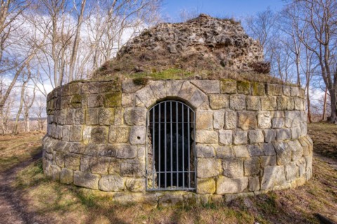 Anhalt Castle Ruin Selketal Harz Mountains