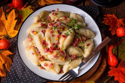 Potato dumpling originating from Poland