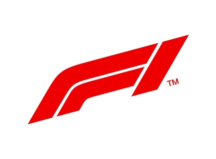Nach links gedreht, f1-Logo, Sportligen, Logo