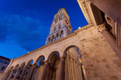Diocletian Palace, Split, Dalmatia, Croatia, Europe