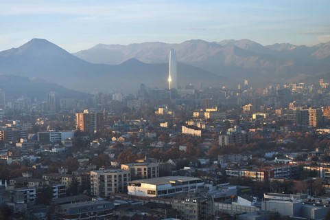 Chile, Santiago de Chile, Cityscape, South America