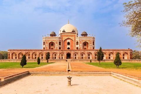 Humayuns Grabmal, Delhi, Indien