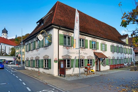 Brewery-Gasthof Mohren in Leutkirch, Allgäu, Bavaria, Germany, Europe