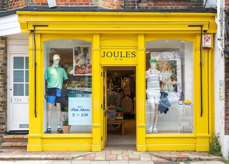 A branch of Joules clothing shop store in town centre, Southwold, Suffolk, England, UK