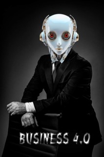 Symbol photo, Business 4.0 as a humnoid robot, ChatGBT, AI, AI, OpenAI, chatbot, artificial