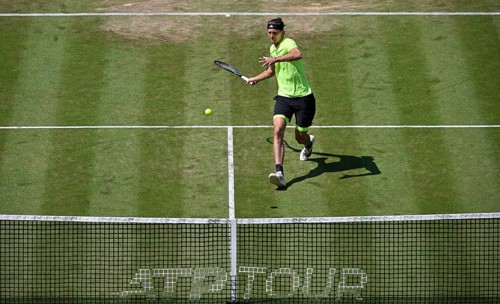 Alexander Zverev GER, Action, Tennis, ATP 250, BOSS Open 2025, Stuttgart, Baden-Württemberg,