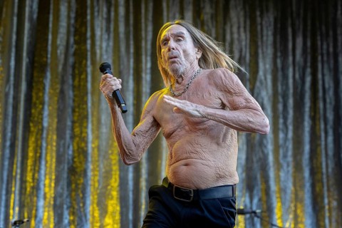 Iggy Pop, singer, actor, punk, rock, USA, live open air at the Citadel Music Festival, 19.06.2025,