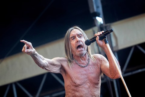 Iggy Pop, singer, actor, punk, rock, USA, live open air at the Citadel Music Festival, 19.06.2025,