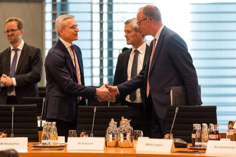 Karsten Wildberger (CDU, Federal Minister for Digitalisation and State Modernisation) and Federal