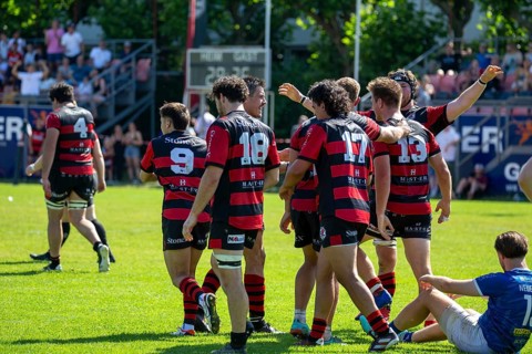Rugby 1st Bundesliga South/West, 2024/25 season, final phase semi-final: SC Frankfurt 1880 vs SC