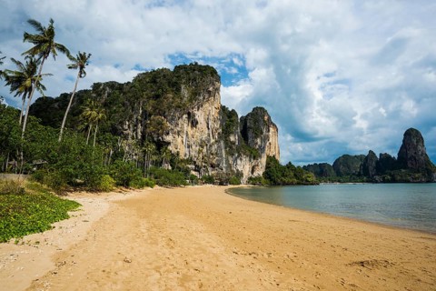 Tonsai Beach, Ton Sai Bay, Ao Nang, Krabi, Thailand, Asia