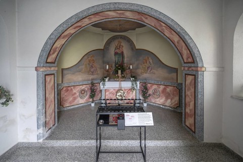 Chapel of St Mary at the Church of St Pankratius, Bahnstraße 1, Telfes im Stubai, Austria the