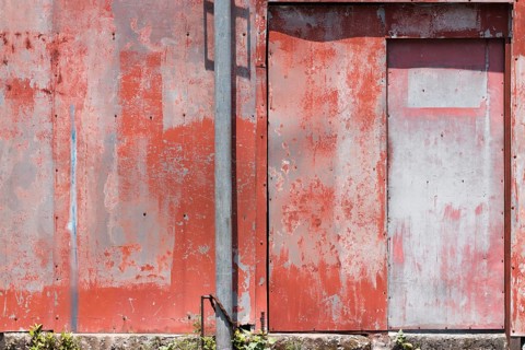Urban steel wall texture grunge background