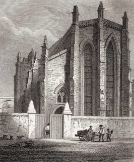 Trinity College Church, Edinburgh, Scotland, 19th century, Views in Edinburgh by J. & H. S. Storer