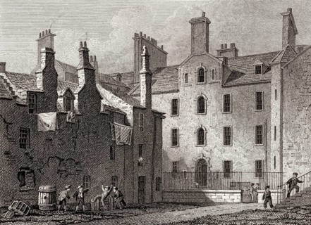 The deaf and dumb institute, Edinburgh, Scotland, 19th century, Views in Edinburgh by J. & H. S.