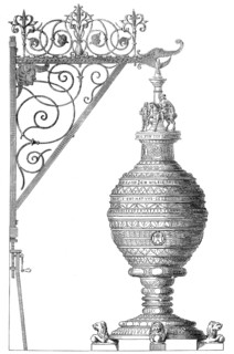 Historical illustration from the 19th Century, 1881, German Renaissance style, 16th century, old