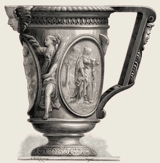Hanap by Bernard Palissy, French Huguenot potter, 16th century