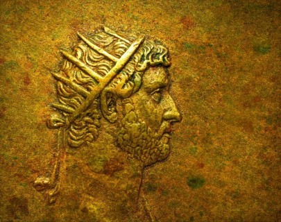 Hadrian or Publius Aelius Hadrianus Augustus, 76 - 138, Roman emperor, digitally edited