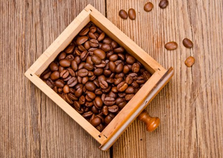 Rustic coffee grinder