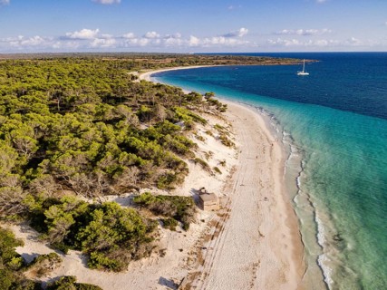 Es Carbo playa, Ses Salines, Mallorca, balearic islands, spain