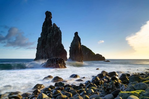 Janela Islets in Porto Moniz in Madeira