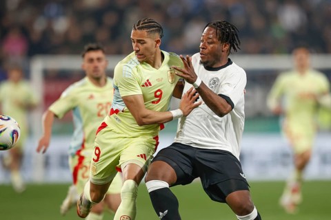 Football, U21, Friendly match, 2024/2025, Germany U21 vs. Spain U21, 25.03.2025, Merck-Stadion am
