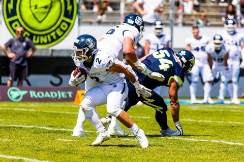 European League of Football, ELF/ Game :  Milano Seamen at Stuttgart Surge , on June. 18. 2023 ,,