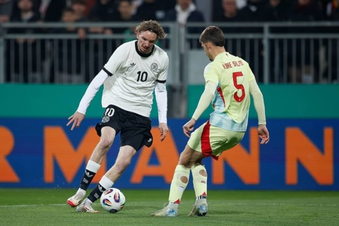 Football, U21, Friendly match, 2024/2025, Germany U21 vs. Spain U21, 25.03.2025, Merck-Stadion am