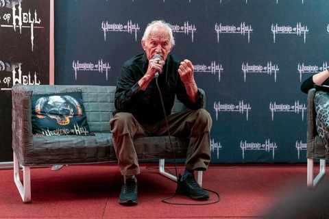 DÜSSELDORF-NEUSS, GERMANY, November 2nd 2019: Lance Henriksen (*1940, American actor, Alien,