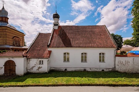 The Saint Nicholas The Miracle-worker's church in The Holy Spirit Mens Monastery, Jekabpils, Latvia