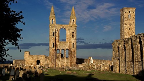 Scotland, St Andrews Cathedral, St Andrews