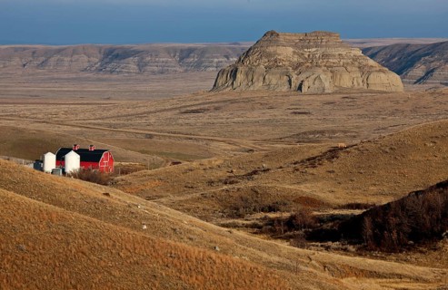 Badlands Canada Saskatchewan Big Muddy Ranch Castle Butte