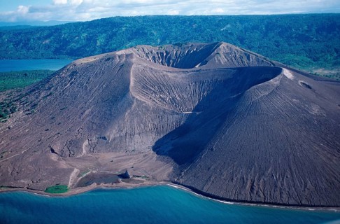 Volcano near Rabaul, Papua New Guinea, New Britain, Rabaul, Oceania