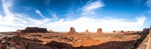 Monument Valley in Arizona, USA, North America