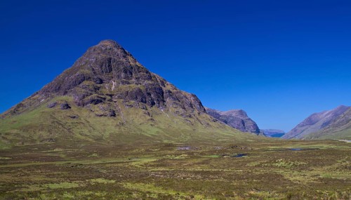 Glencoe Valley on a sunny day, Scotland Scotland
