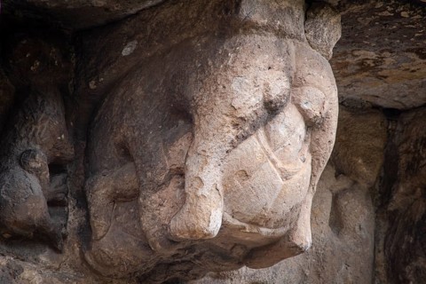 Collegiate church of San Pedro de Cervatos, Romanesque, Cervatos, municipality of Campoo de