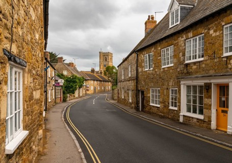 Abbotsbury, United Kingdom, 6 September, 2022: picturesque Abbotsbury village in Dorset on the