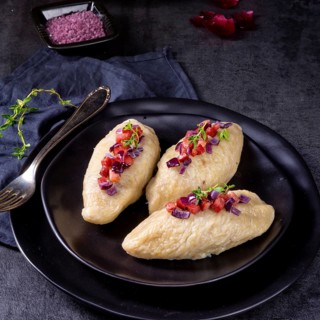 Cepelinai, a specialty Lithuanian and Polish cuisine