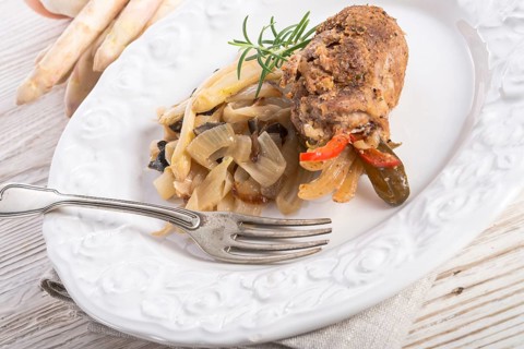 Meat beefs olive