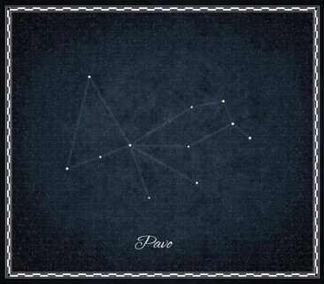 Pavo star constellation, Night sky, Cluster of stars, Deep space, Peacock constellation