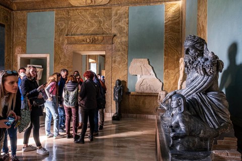 Gregorian Egyptian Museumn Musei Vaticani, State of the Vatican City, Roma, Lazio, Italia