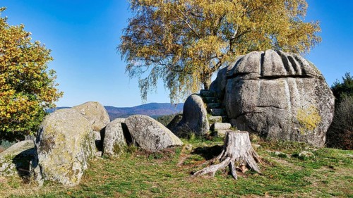 Giersteine near Forbach in the Murg Valley, Baden-Württemberg