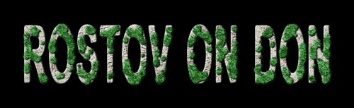 Rostov On Don Reforestation and Biophilia, Rostov On Don Green Typography