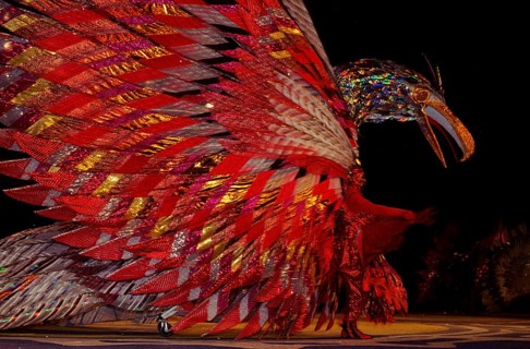 Imaginative costume parades and captivating calypso sound at the carnival in Port of Spain on the